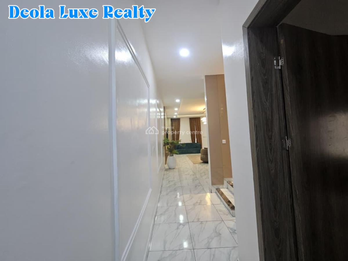 a Luxury Built 4 Bedroom Semi Detached Duplex with Furnitures, Oral Estate, Lekki, Lagos, Detached Duplex for Rent