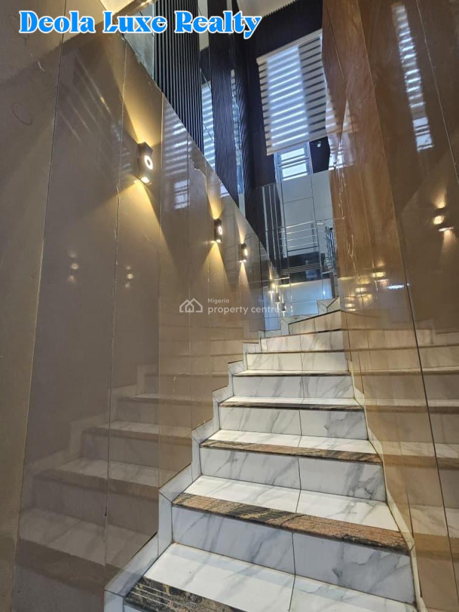 a Luxury Built 4 Bedroom Semi Detached Duplex with Furnitures, Oral Estate, Lekki, Lagos, Detached Duplex for Rent