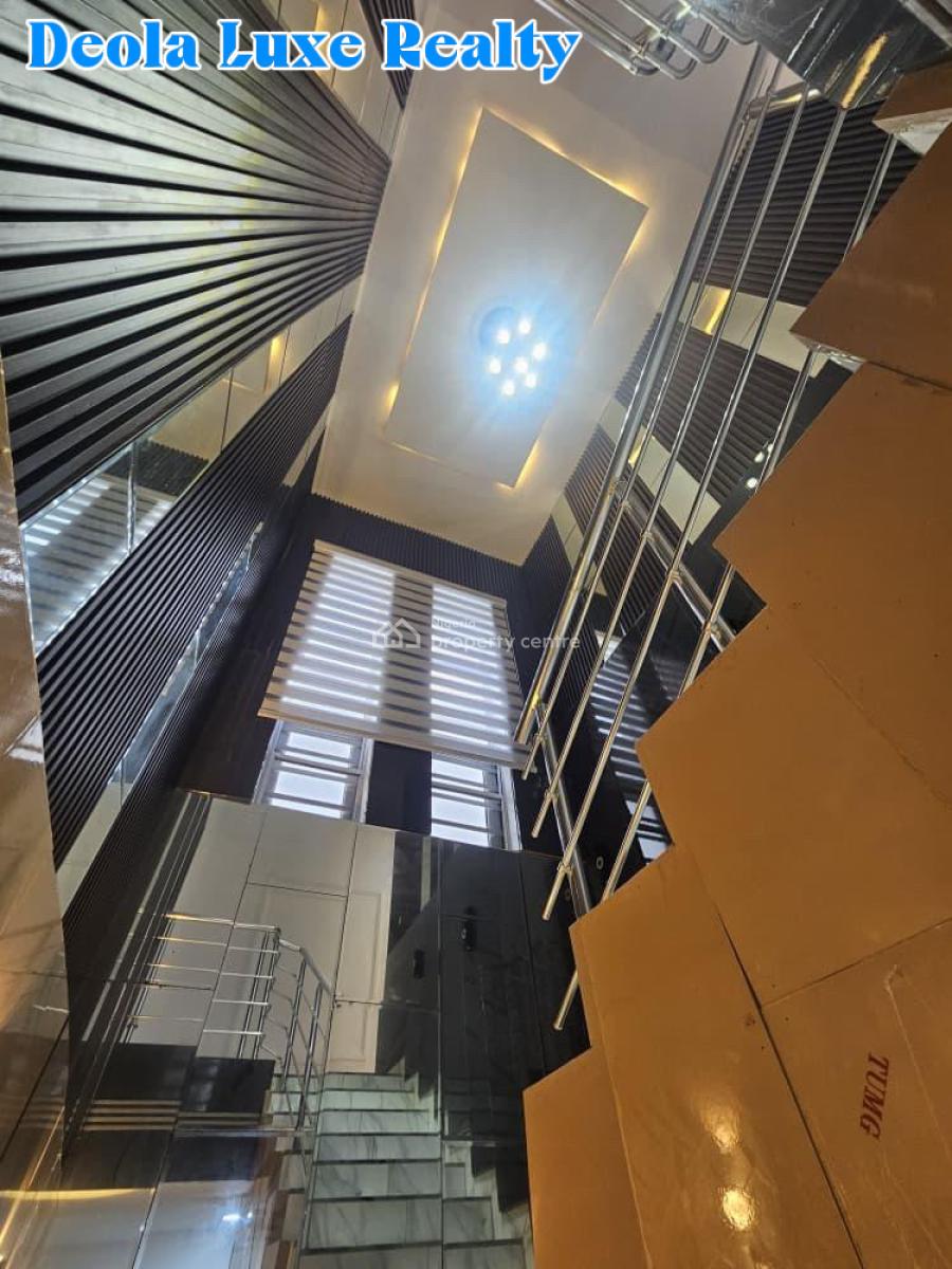 a Luxury Built 4 Bedroom Semi Detached Duplex with Furnitures, Oral Estate, Lekki, Lagos, Detached Duplex for Rent