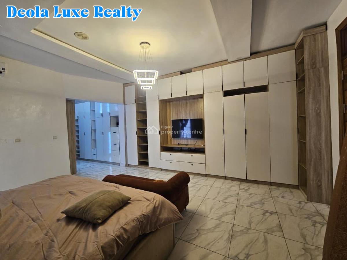 a Luxury Built 4 Bedroom Semi Detached Duplex with Furnitures, Oral Estate, Lekki, Lagos, Detached Duplex for Rent