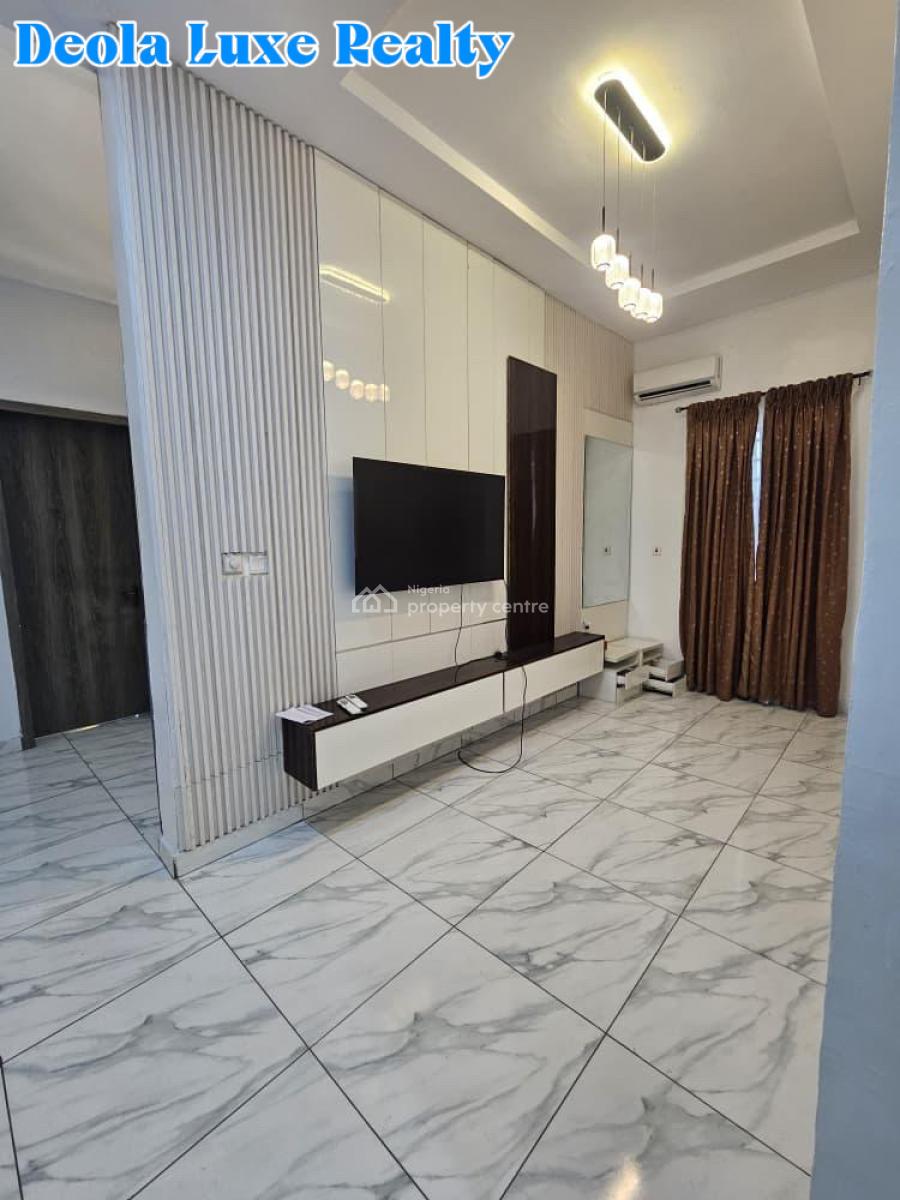 a Luxury Built 4 Bedroom Semi Detached Duplex with Furnitures, Oral Estate, Lekki, Lagos, Detached Duplex for Rent