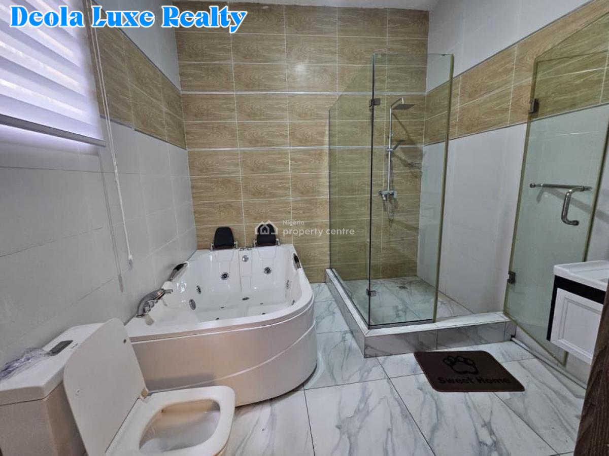 a Luxury Built 4 Bedroom Semi Detached Duplex with Furnitures, Oral Estate, Lekki, Lagos, Detached Duplex for Rent