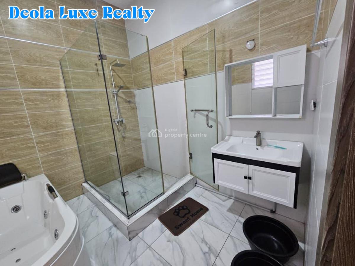 a Luxury Built 4 Bedroom Semi Detached Duplex with Furnitures, Oral Estate, Lekki, Lagos, Detached Duplex for Rent