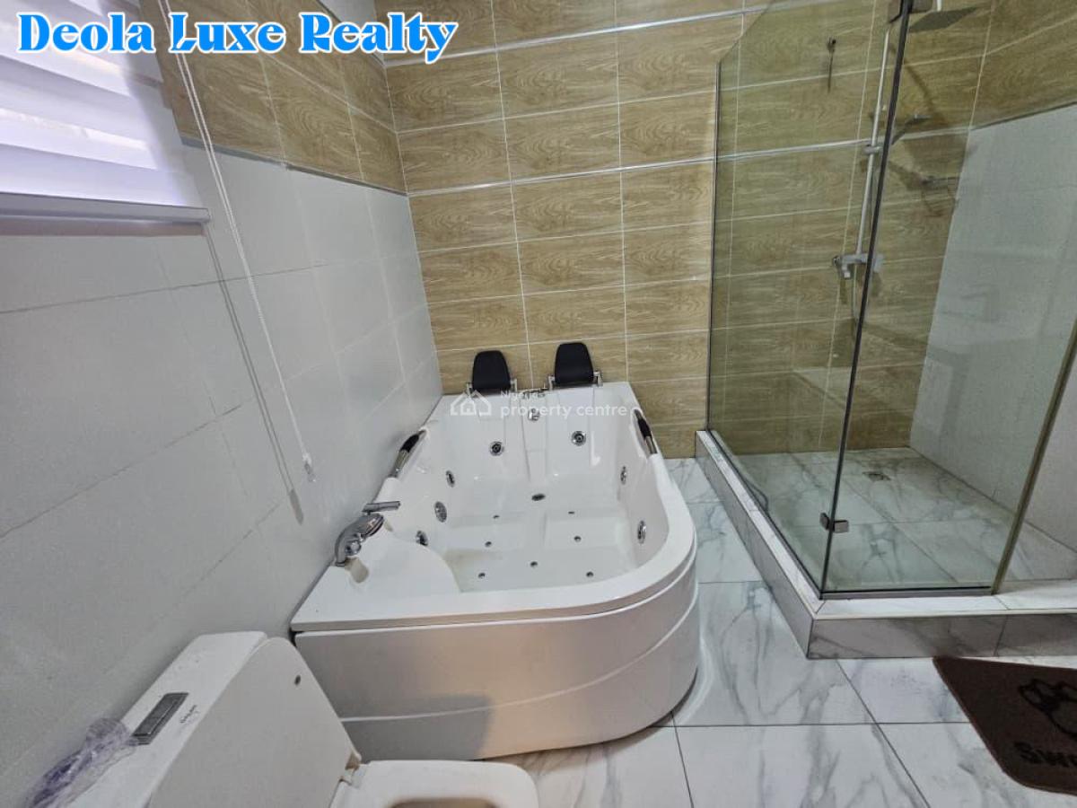 a Luxury Built 4 Bedroom Semi Detached Duplex with Furnitures, Oral Estate, Lekki, Lagos, Detached Duplex for Rent