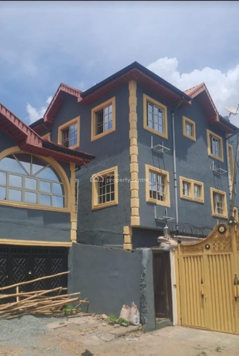 Vacant Ensuit 17 Rooms Self Contained with Lounge & Toilets Good for H, Oko-oba, Agege, Lagos, Block of Flats for Sale