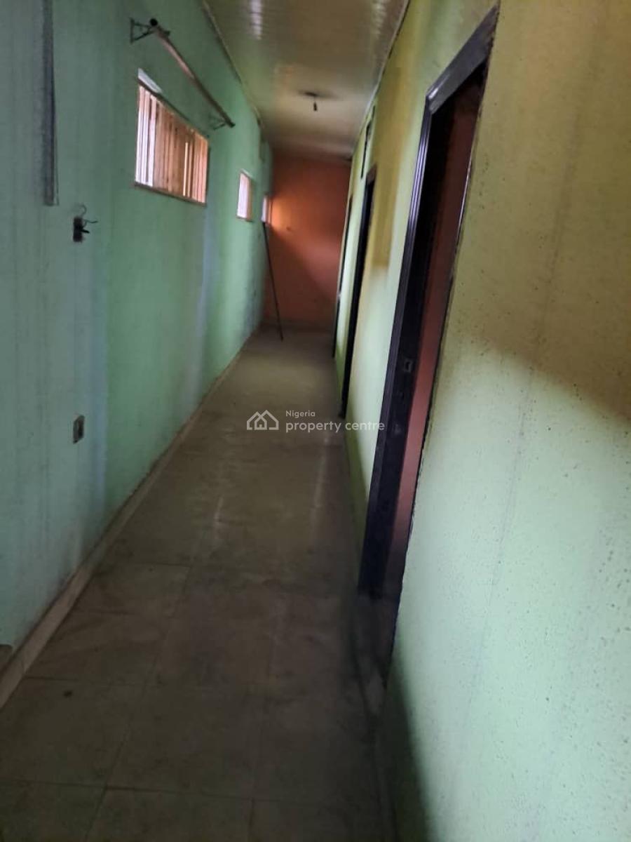 Vacant Ensuite 17 Rooms Self Contained with Lounge & Toilets, Oko-oba, Agege, Lagos, Block of Flats for Sale