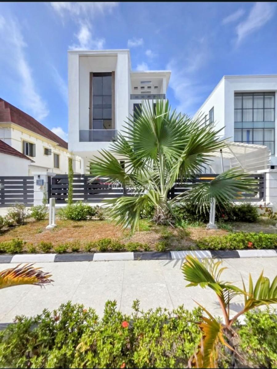 5 Bedroom Detached House, Pinnock Beach Estate, Osapa, Lekki, Lagos, Detached Duplex for Sale