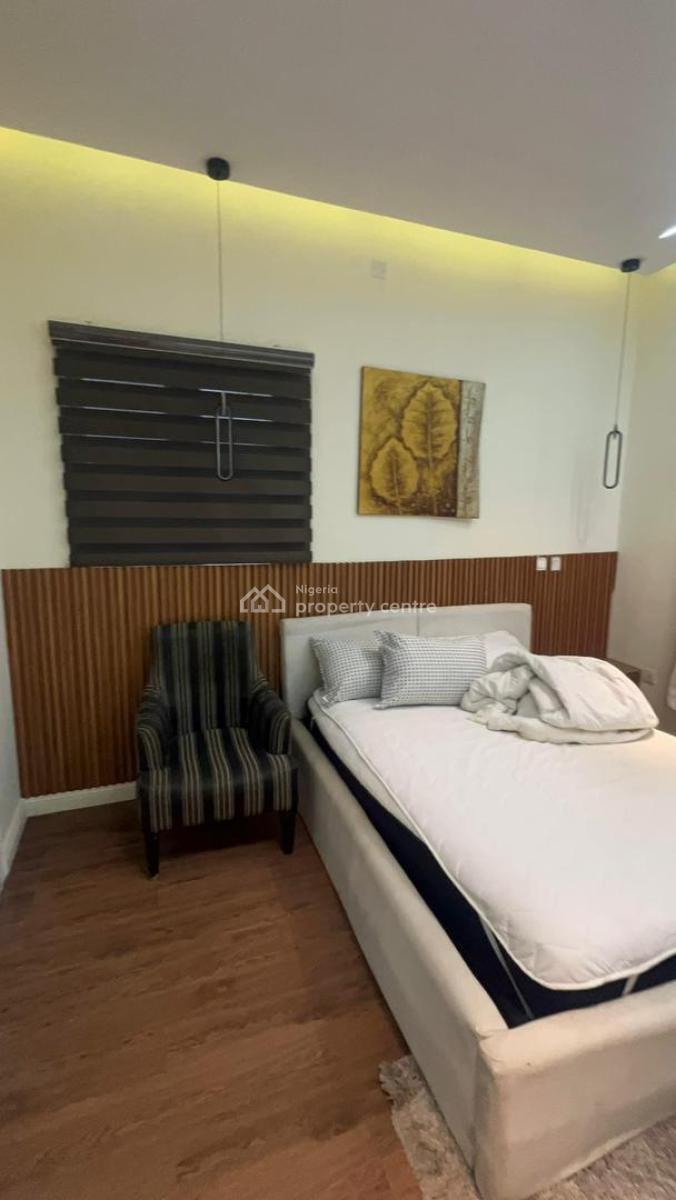 Fully Furnished 4 Bedroom Semi Detached Duplex with Bq and a Swimming, Agungi, Lekki, Lagos, Semi-detached Duplex for Rent