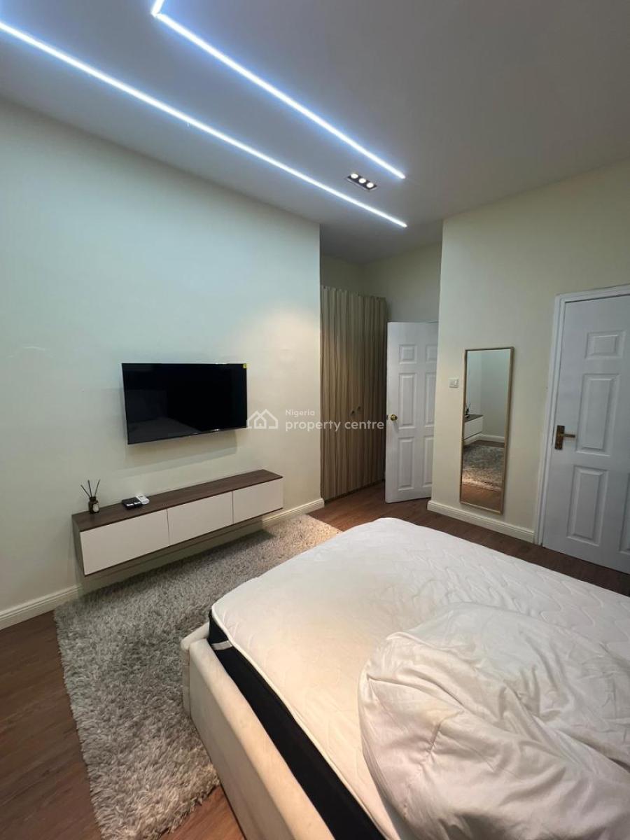 Fully Furnished 4 Bedroom Semi Detached Duplex with Bq and a Swimming, Agungi, Lekki, Lagos, Semi-detached Duplex for Rent