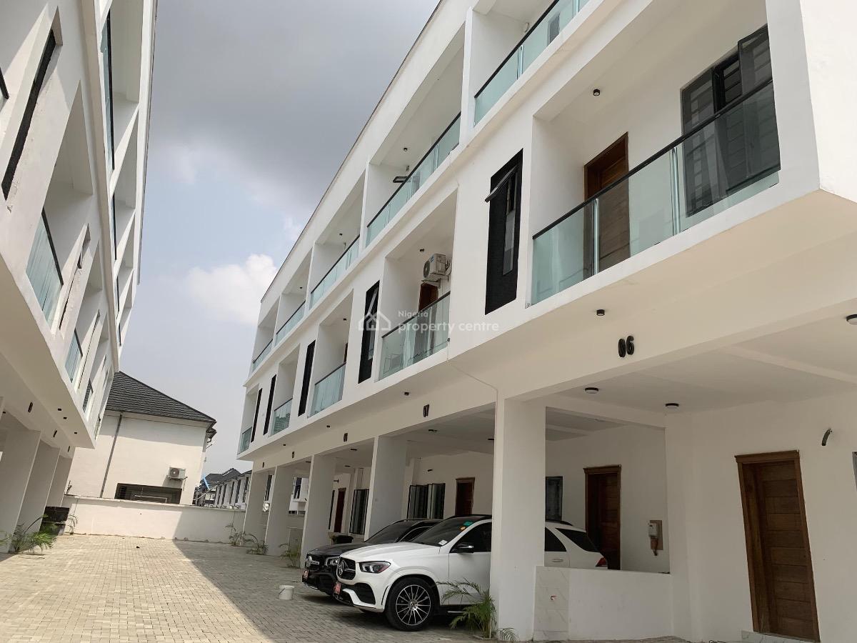 4 Bedroom Terrace Duplex on 2 Floors, Orchid Road, Lekki, Lagos, Terraced Duplex for Sale