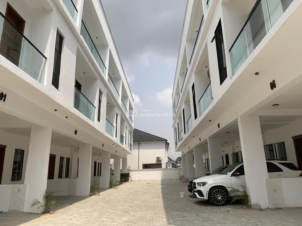 4 Bedroom Terrace Duplex on 2 Floors, Orchid Road, Lekki, Lagos, Terraced Duplex for Sale