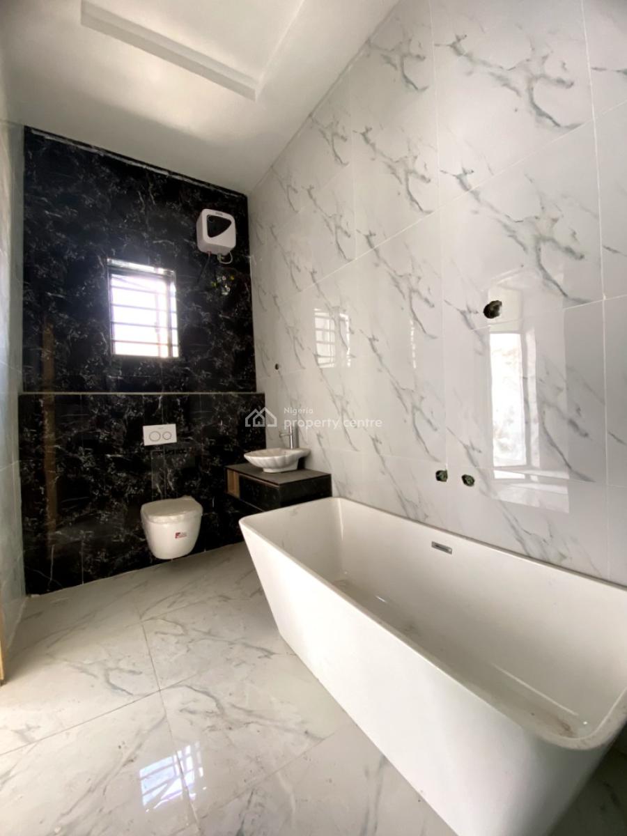 Newly Built 4 Bedroom Semi Detached Self Compound Duplex with Bq, Orchid Road, Lekki, Lagos, Semi-detached Duplex for Sale