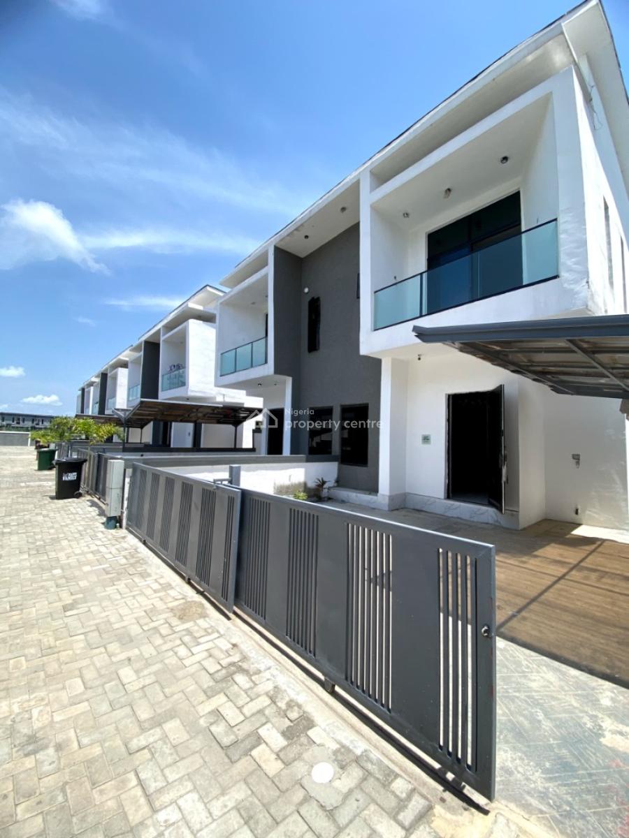 Newly Built 4 Bedroom Semi Detached Self Compound Duplex with Bq, Orchid Road, Lekki, Lagos, Semi-detached Duplex for Sale