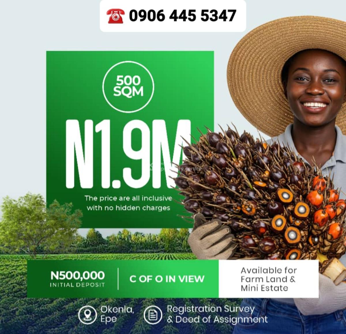 Plots and Acres of Land in Okenla, Epe, Okenla, Epe, Lagos, Residential Land for Sale