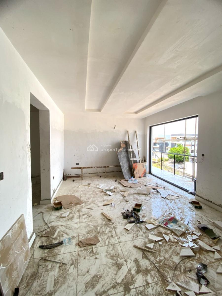 a Spacious 4-bedroom Terrace with Bq and Indoor Elevator, Banana Island, Ikoyi, Lagos, Terraced Duplex for Sale