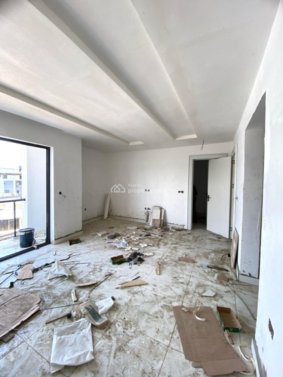 a Spacious 4-bedroom Terrace with Bq and Indoor Elevator, Banana Island, Ikoyi, Lagos, Terraced Duplex for Sale