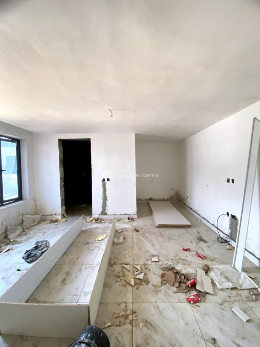 a Spacious 4-bedroom Terrace with Bq and Indoor Elevator, Banana Island, Ikoyi, Lagos, Terraced Duplex for Sale