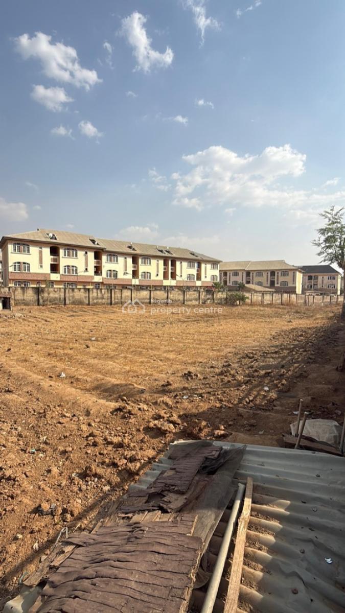 Fenced 3397 Sqm Residential Plot, Cofo Tarred Access Road, By Gold Court Estate, Secured Neighborhood, Katampe (main), Katampe, Abuja, Residential Land for Sale
