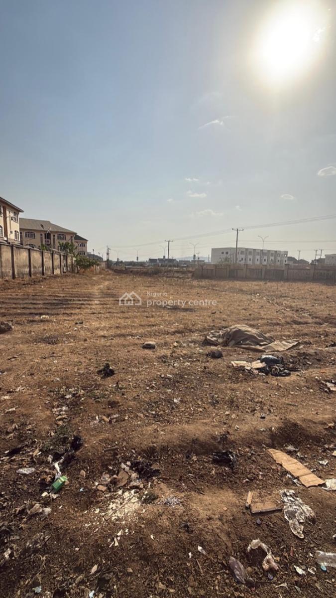 Fenced 3397 Sqm Residential Plot, Cofo Tarred Access Road, By Gold Court Estate, Secured Neighborhood, Katampe (main), Katampe, Abuja, Residential Land for Sale