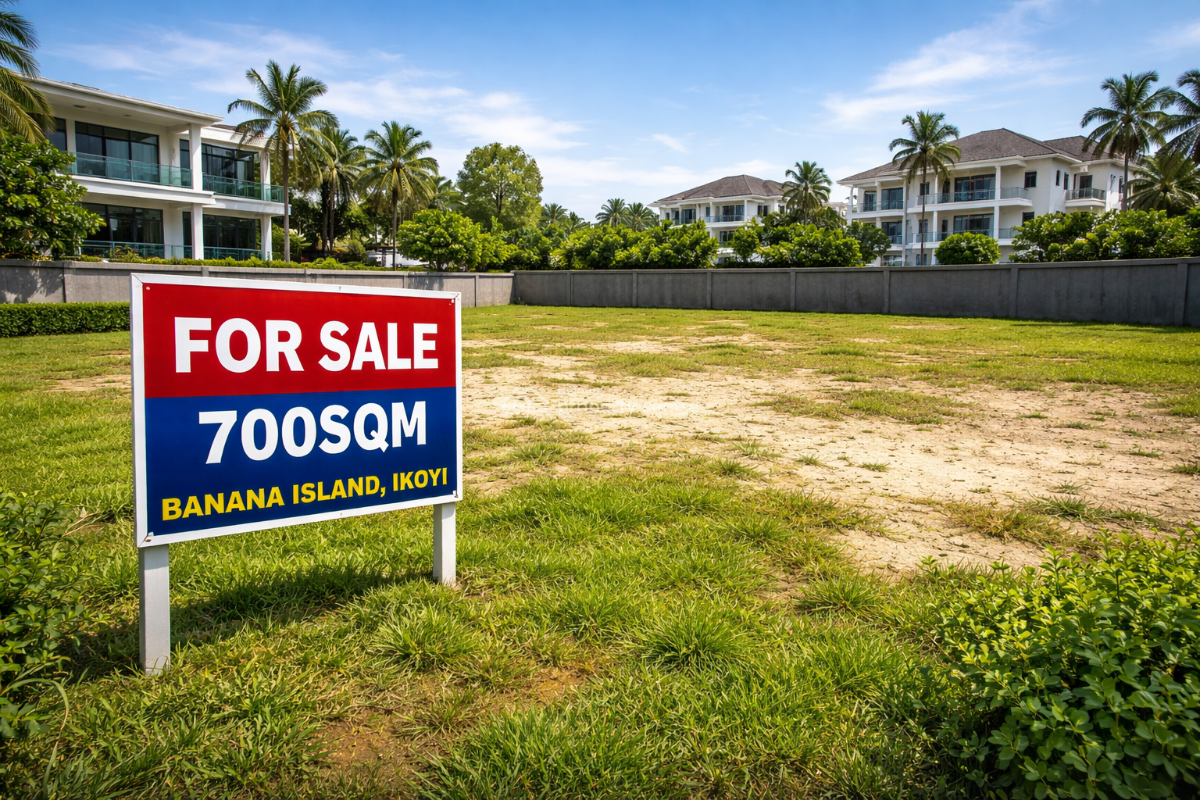 Prime Residential Land in Banana Island, Ikoyi 700sqm with Fed Cofo, Banana Island Lagos Nigeria, Banana Island, Ikoyi, Lagos, Land for Sale