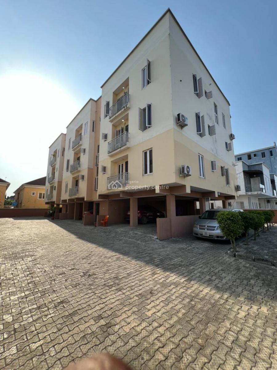 Spacious 2 Bedroom Apartment, Chevron Toll Gate, Lekki, Lagos, Flat / Apartment for Rent
