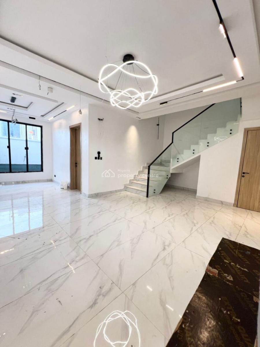 Beautifully Positioned 4bedroom Terrace Duplex Newly Buit to Taste, Secured Estate, Lekki Phase 1, Lekki, Lagos, Terraced Duplex for Sale