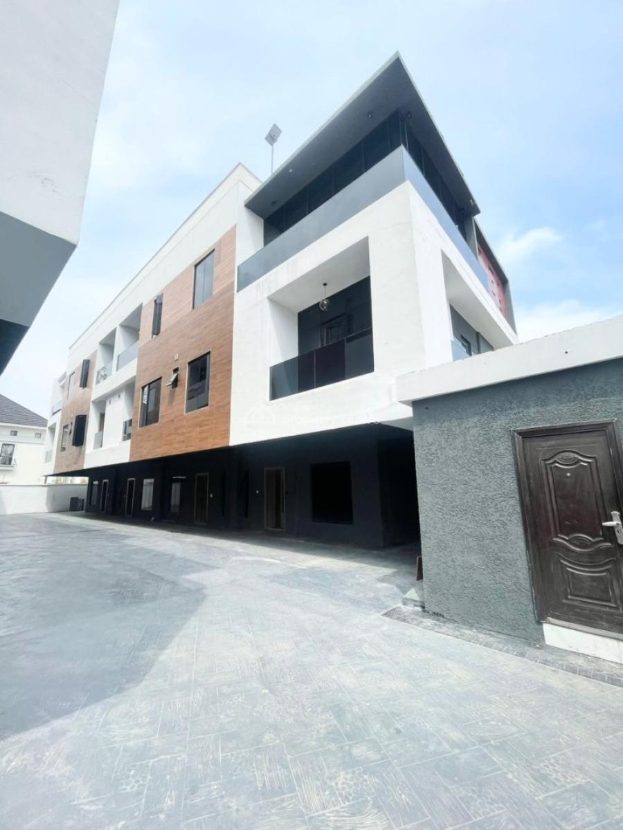 Beautifully Positioned 4bedroom Terrace Duplex Newly Buit to Taste, Secured Estate, Lekki Phase 1, Lekki, Lagos, Terraced Duplex for Sale