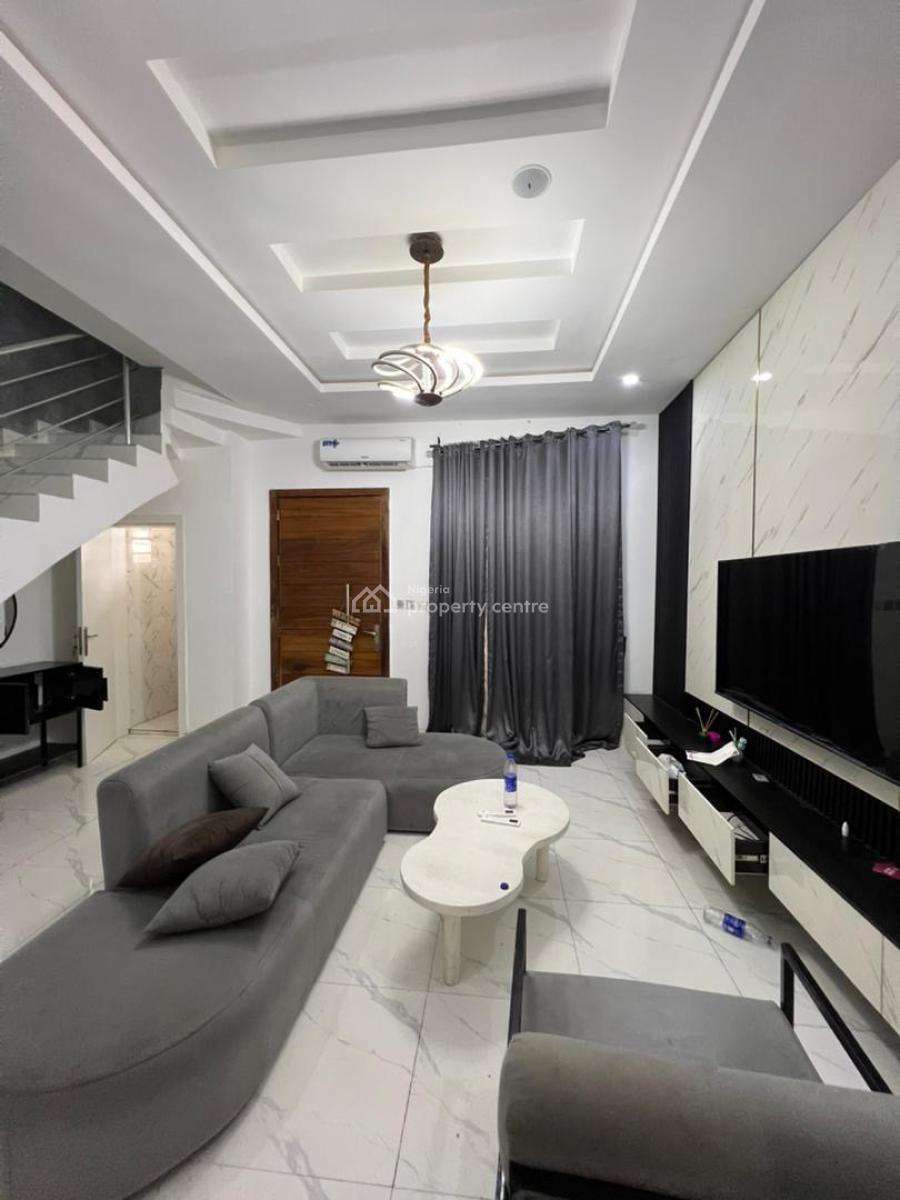Fully Furnished 3 Bedroom Terrace Duplex, Ikota, Lekki, Lagos, Terraced Duplex for Rent