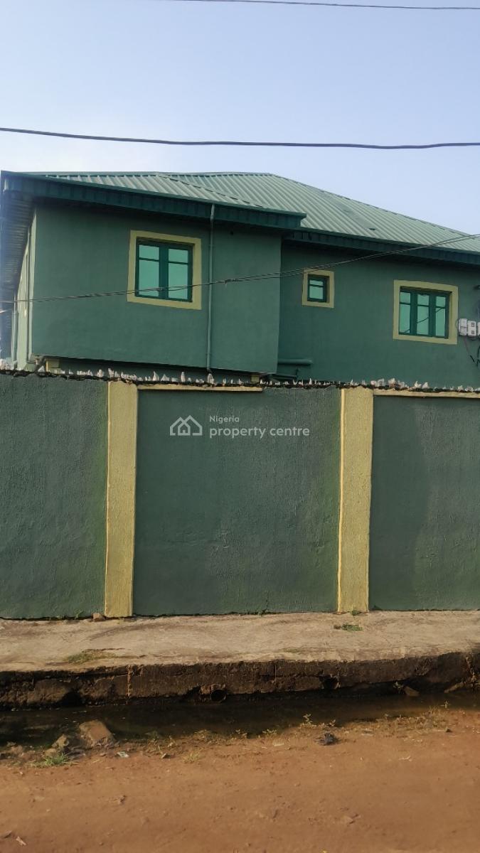 Standard 4-units of 3-bedroom Flat with 4toilets and 3bath, Idimu Bus-stop, Egbeda, Alimosho, Lagos, Block of Flats for Sale