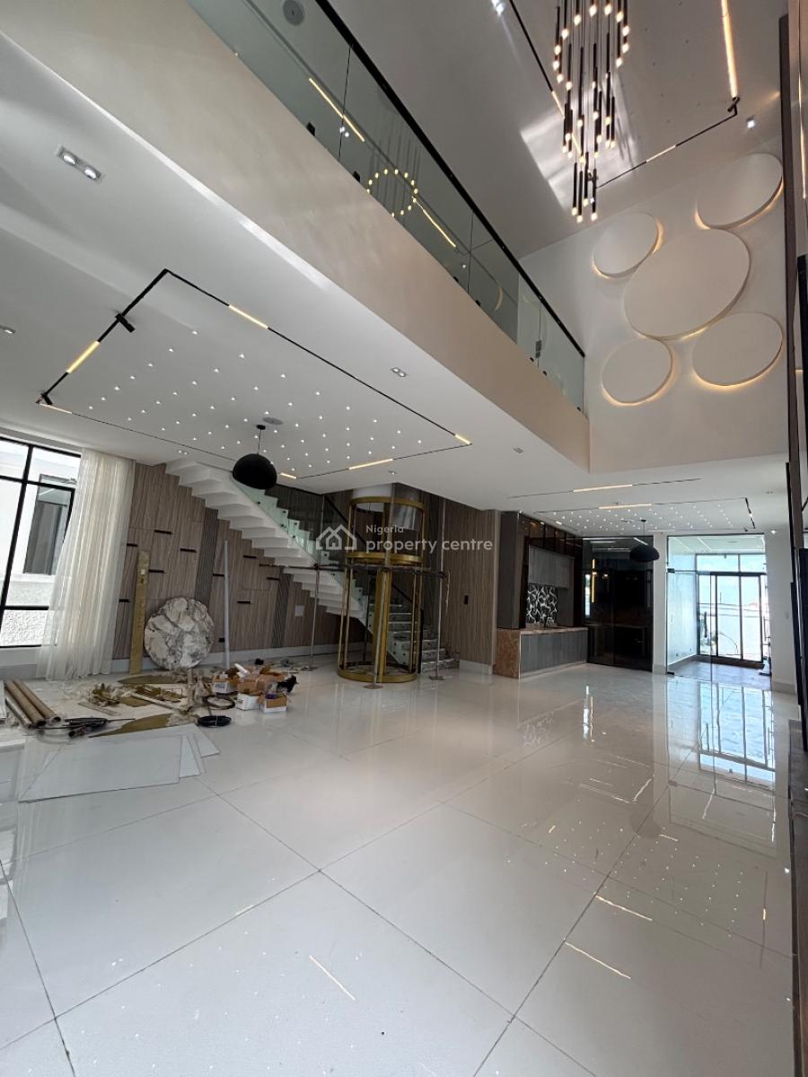 5 Bedroom Smart Home with Swimming Pool,elevator,gym, Cinema, Roof Top, Chevron Lekki, Lekki, Lagos, Detached Duplex for Sale