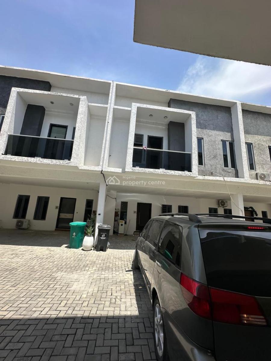 Tastefully Built 4 Bedroom Terrace with 15kva Solar Power, Secured Estate Second Toll Gate Orchid., Lekki, Lagos, Terraced Duplex for Rent