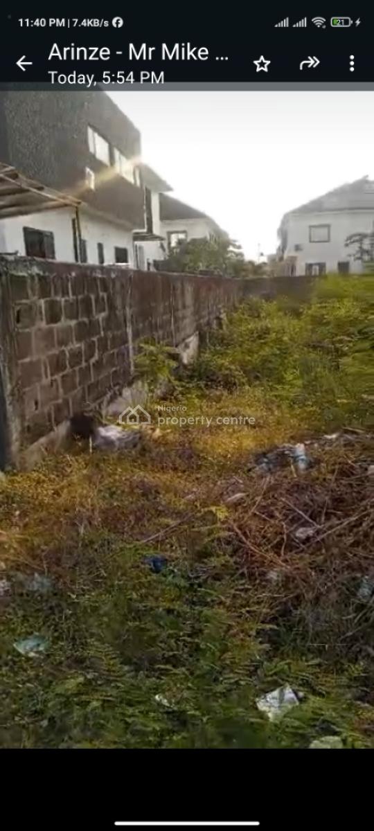 Land Measuring 460sqm Selling at a Prestigious Estate in Ajah., Royal Garden Estate, Ajiwe, Ajah, Lagos, Residential Land for Sale