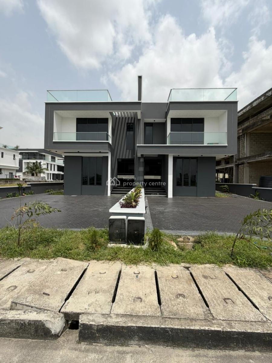 Well Built Exquisite 5 Bedroom Detached Duplex with Pool, Gazebol & Bq, Cowrie Creek Estate, Ikate, Lekki, Lagos, Semi-detached Duplex for Sale