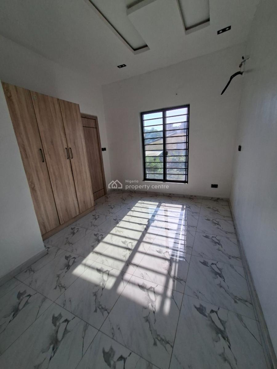 Newly Built 4besroom Semi Detached Duplex with Bq & Pool, Chevron Alternative in an Eatate, Lekki, Lagos, Semi-detached Duplex for Sale