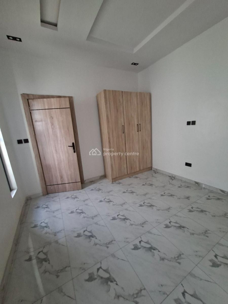 Newly Built 4besroom Semi Detached Duplex with Bq & Pool, Chevron Alternative in an Eatate, Lekki, Lagos, Semi-detached Duplex for Sale
