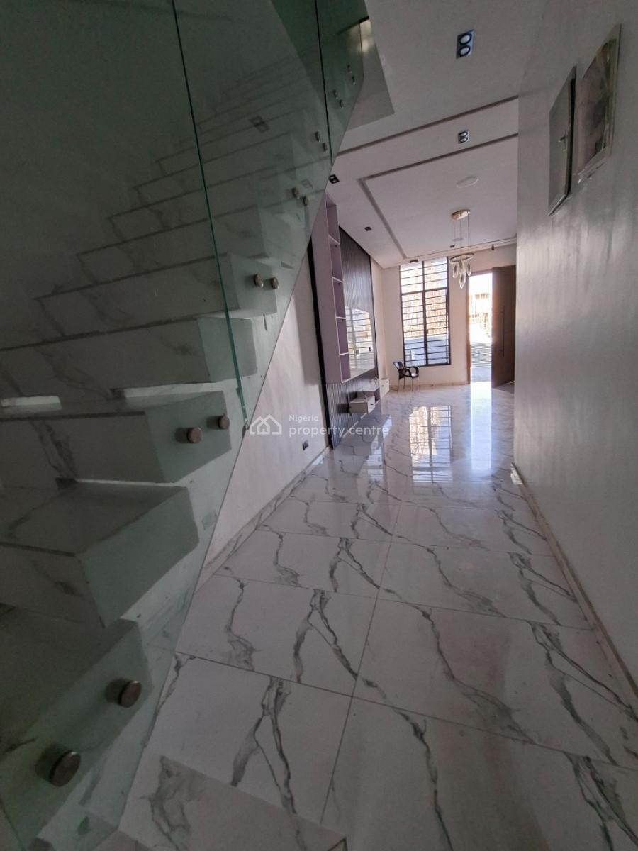 Newly Built 4besroom Semi Detached Duplex with Bq & Pool, Chevron Alternative in an Eatate, Lekki, Lagos, Semi-detached Duplex for Sale