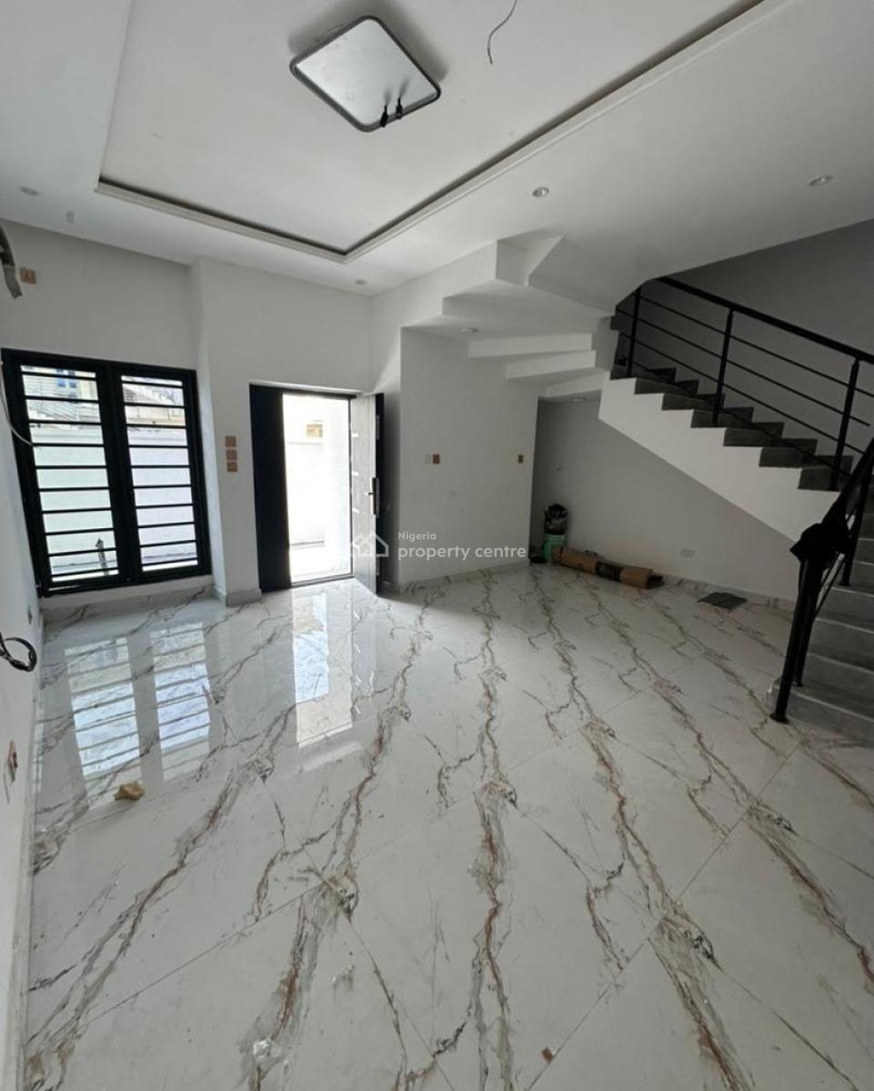 3 Bedroom Terrace with Bq, 3 Bedroom Terrace in a Fully Secured Estate for Rent, Ologolo, Lekki, Lagos, Terraced Duplex for Sale