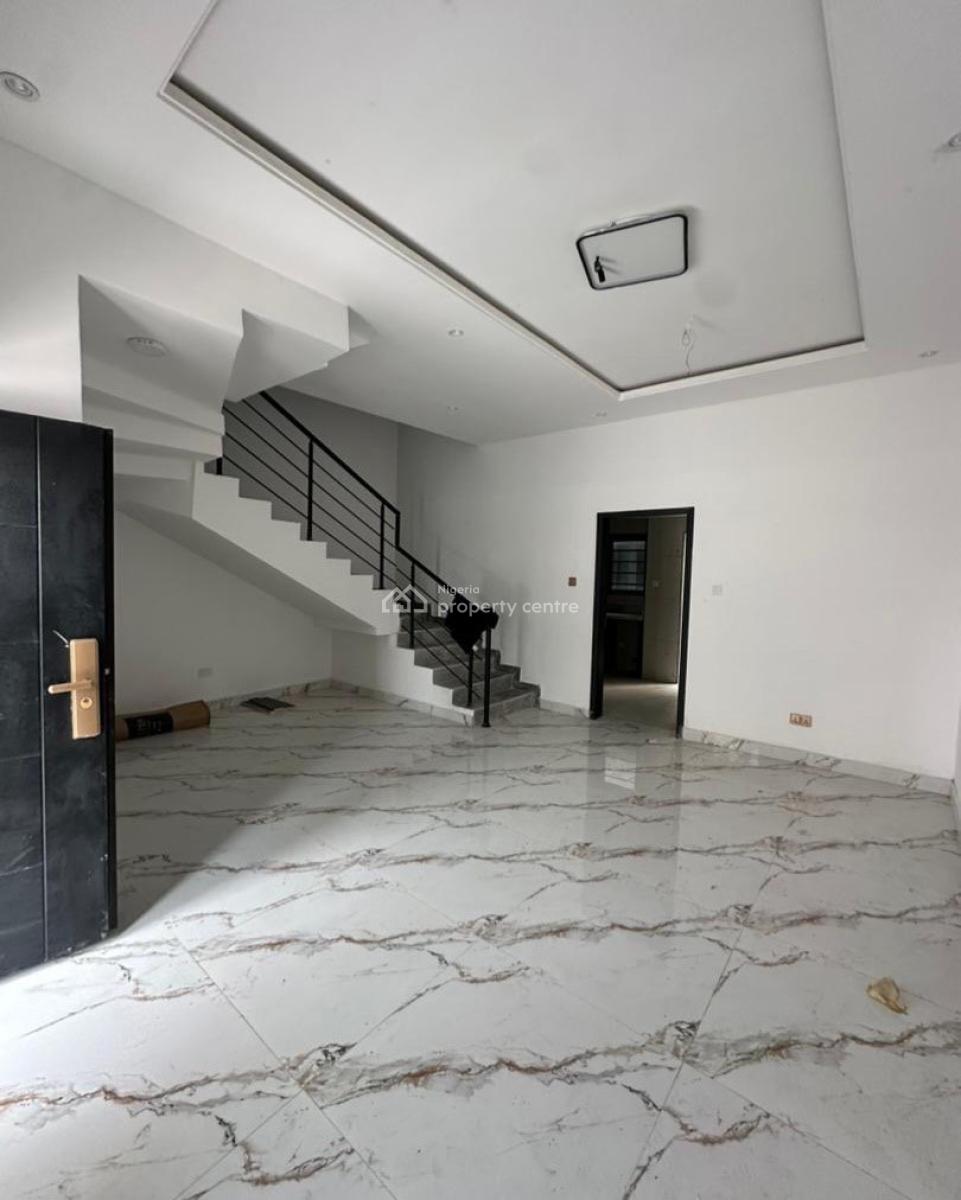 3 Bedroom Terrace with Bq, 3 Bedroom Terrace in a Fully Secured Estate for Rent, Ologolo, Lekki, Lagos, Terraced Duplex for Sale