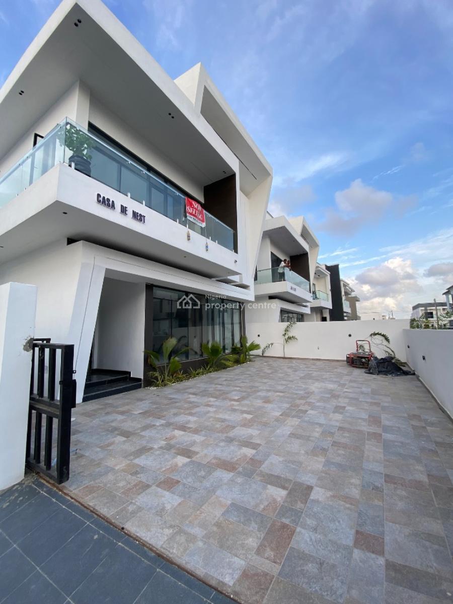 Newly Built 4 Bed Duplex with 1bq, Ajah, Ajah, Lagos, Detached Duplex for Sale