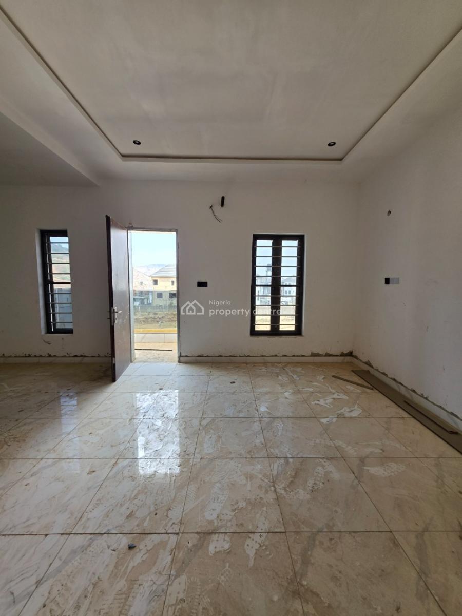 Massive 5 Bedroom Terrace Duplex with Bq, Diplomatic Zone, Katampe Extension, Katampe, Abuja, Terraced Duplex for Sale