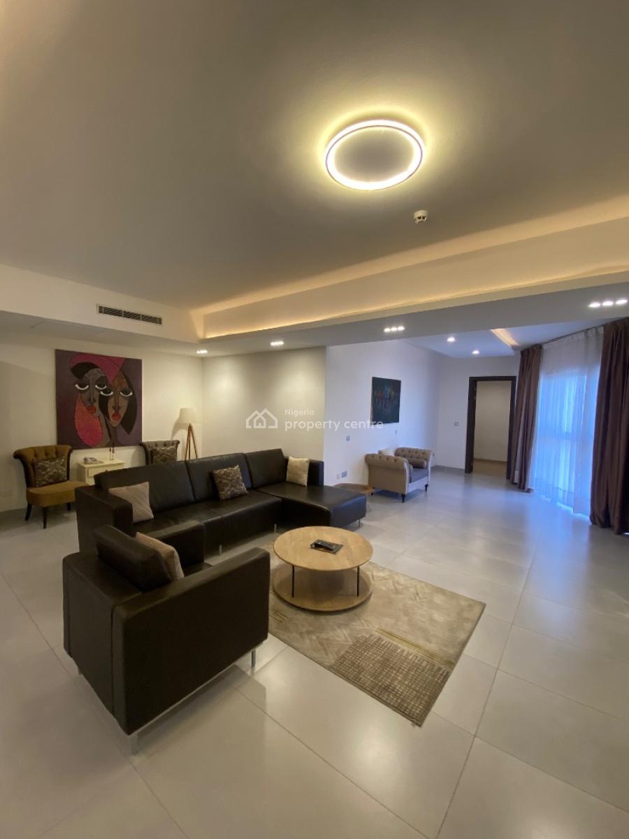 Furnished 3 Bed Apartment Serviced, Victoria Island, Victoria Island (vi), Lagos, Flat / Apartment for Rent