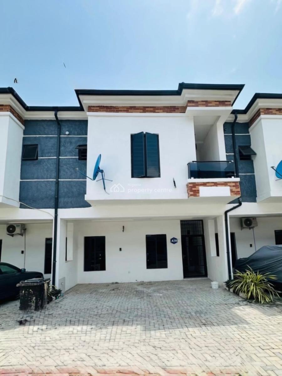 Fully Serviced 4 Bedroom Terrace in a Secured Estate, 4 Bedroom Duplex for Sale, Vgc, Lekki, Lagos, Terraced Duplex for Sale