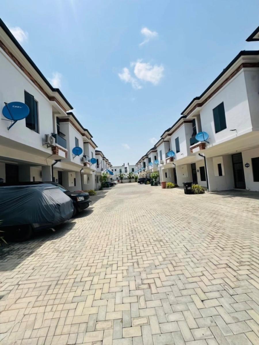 Fully Serviced 4 Bedroom Terrace in a Secured Estate, 4 Bedroom Duplex for Sale, Vgc, Lekki, Lagos, Terraced Duplex for Sale