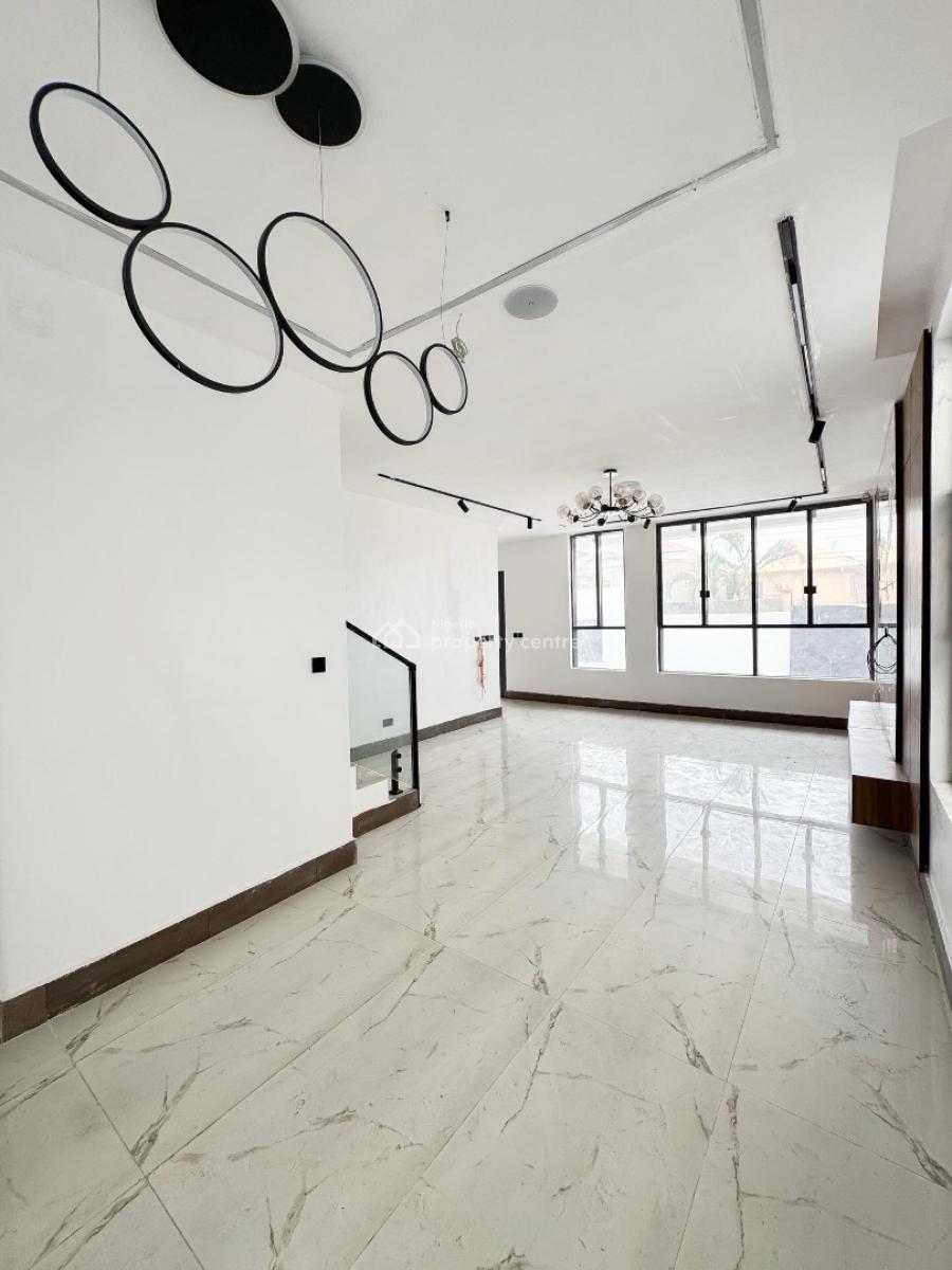 Contemporary 5 Bedroom Detached Duplex with Bq, Spacious 5 Bedroom Duplex for Sale, Lekki Phase 1, Lekki, Lagos, Detached Duplex for Sale