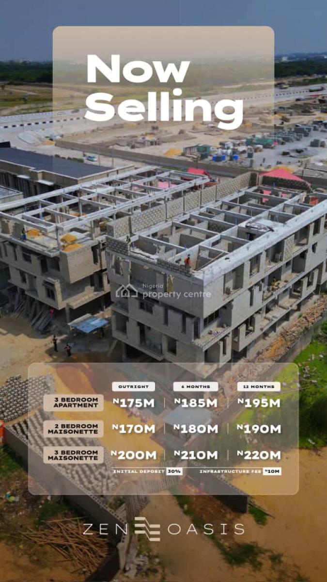 Zen Oasis Estate, Along The Coastal Road Road By Alpha Beach Eti Osa, Lekki Phase 2, Lekki, Lagos, Block of Flats for Sale