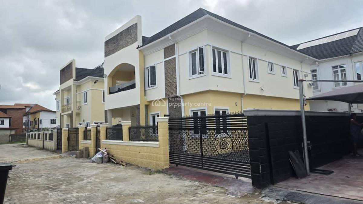 4 Bedroom Fully Detached Duplex with Bq, Pracht Gardens Estate, Ikota, Lekki, Lagos, Detached Duplex for Rent
