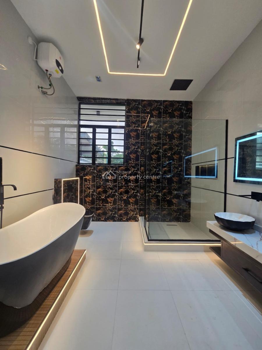 Magnificent 5bedroom Duplex with a Bq,pool, Cinema in an Estate, Chevron, Lekki, Lagos, Detached Duplex for Sale