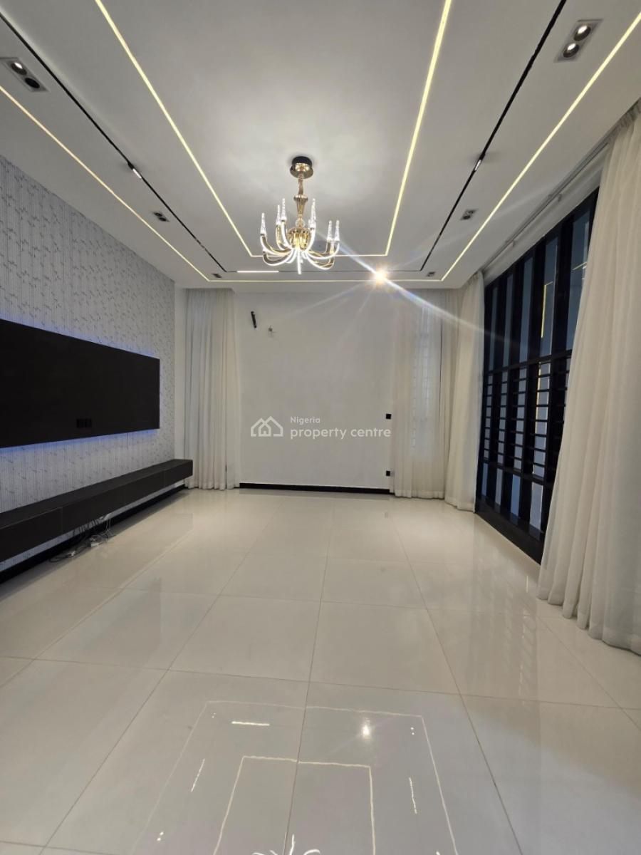 Magnificent 5bedroom Duplex with a Bq,pool, Cinema in an Estate, Chevron, Lekki, Lagos, Detached Duplex for Sale