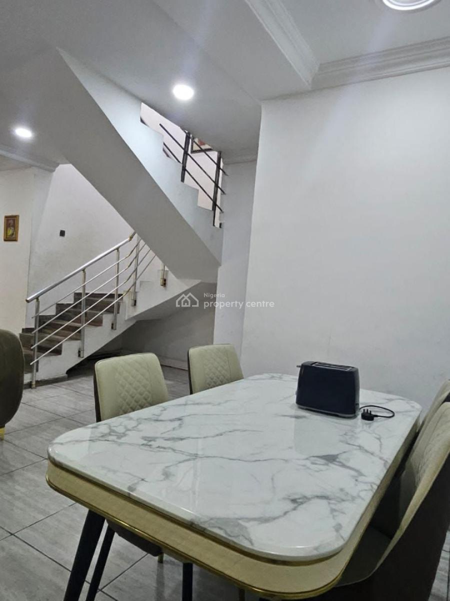 Sharp 4 Bedroom Terrace Duplex with Inverter and Small Milano Generato, Mobile Road Ilaje Ajah Eti-osa Lagos, Ilaje, Ajah, Lagos, Terraced Duplex for Rent