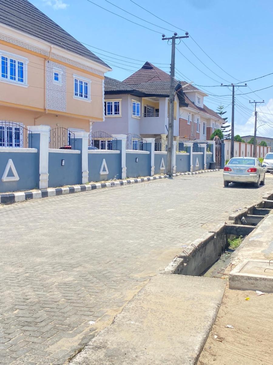 Half Plot of Fenced and Gated Land at Peaceland Estate Majek Sangotedo, Peaceland Estate Sangotedo, Sangotedo, Ajah, Lagos, Residential Land for Sale